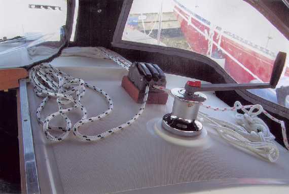 Scarlet Runner Cabin top winch