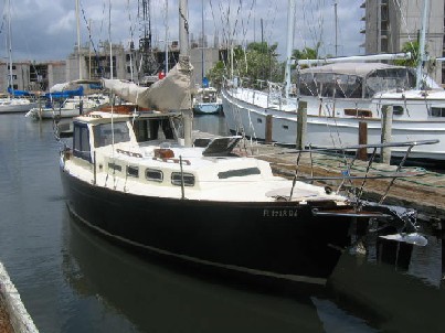 Blue Moon on the water Bow