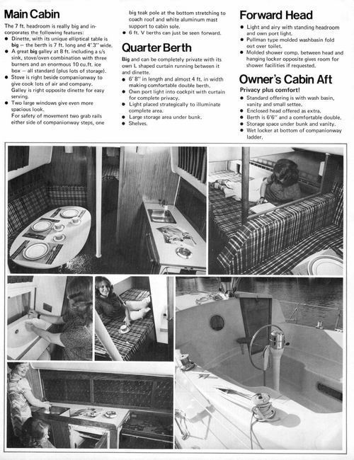 Grampian 34 sales brochure, page 2